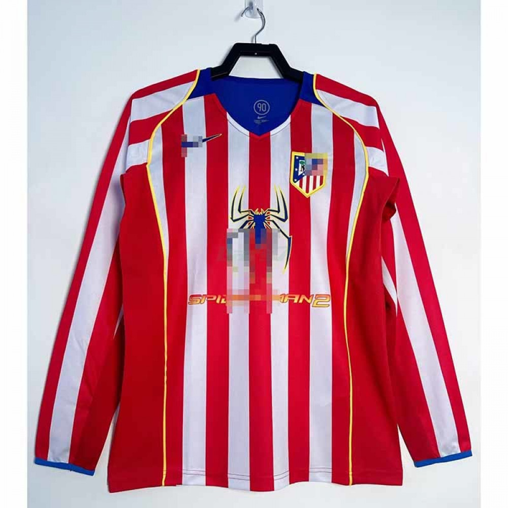 Camiseta Atletico de Madrid 1ª Equipación Retro 04/05 ML