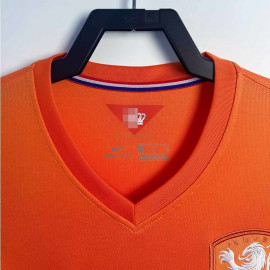 Camiseta Holanda 1ª Equipación Retro 2014