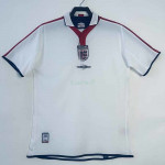 Camiseta Inglaterra 1ª Equipación Retro 2004