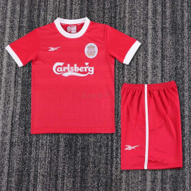 Camiseta Liverpool 1ª Equipación Retro 98/99 Niño Kit