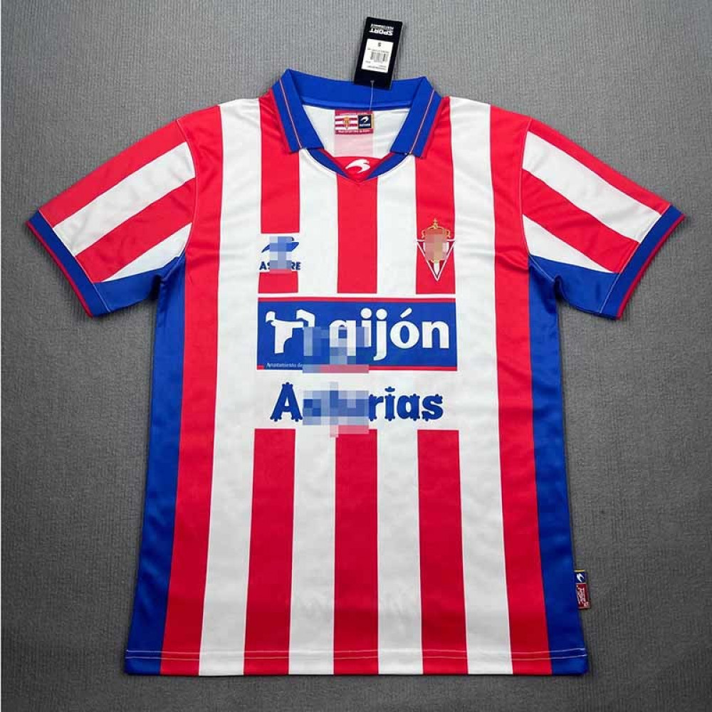 Camiseta Sporting de Gijón 1ª Equipación Retro 2002/03