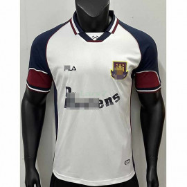 Camiseta West Ham United 2ª Equipación Retro 99/01