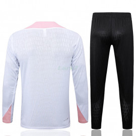 Sudadera de Entrenamiento PSG 2024/2025 Kit Blanco/Rosa