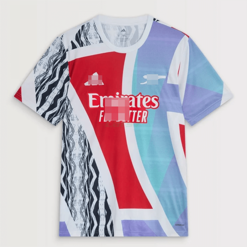 Camiseta Arsenal 2024/2025 Pre-Match Rojo/Blanco