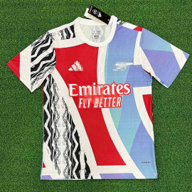 Camiseta Arsenal 2024/2025 Pre-Match Rojo/Blanco