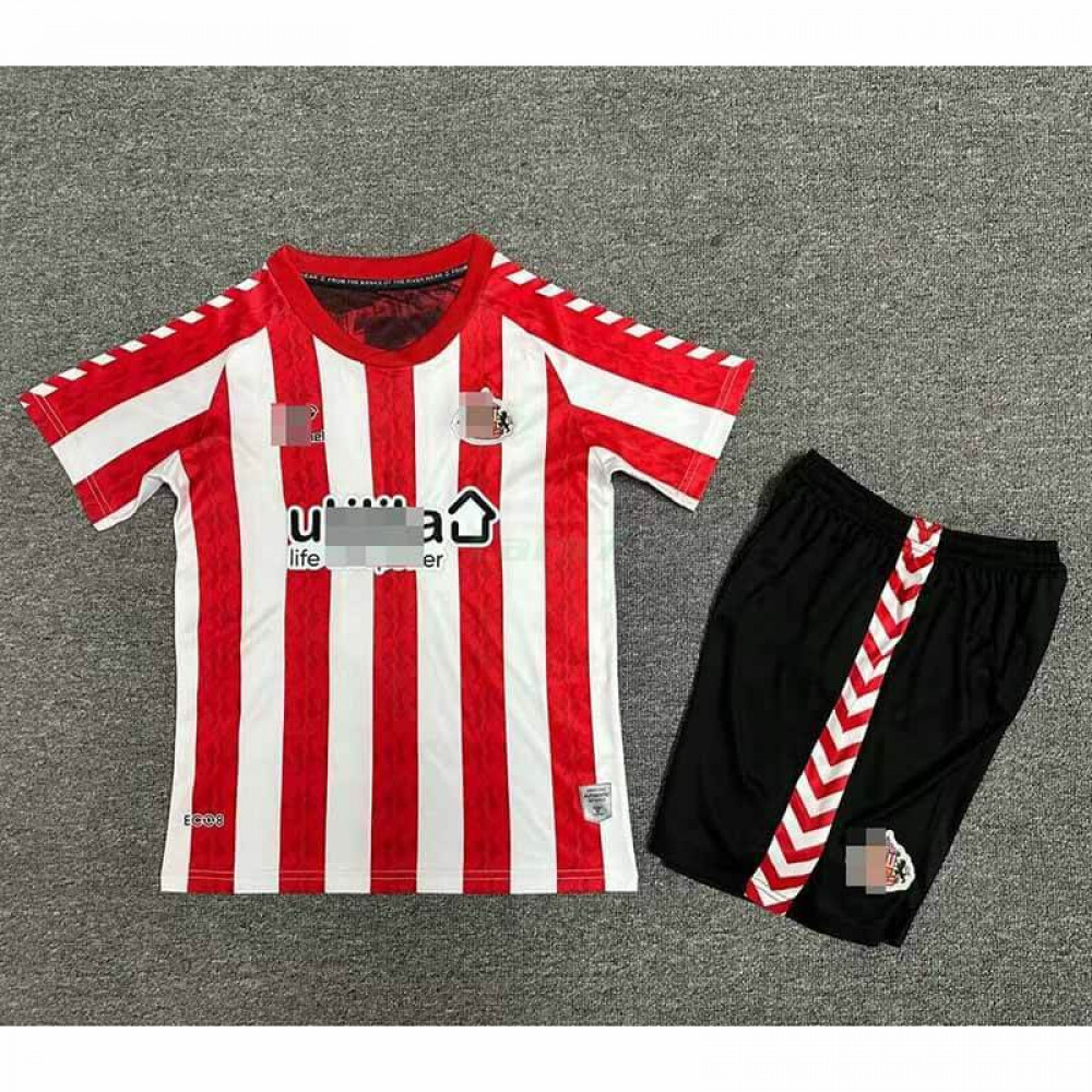 Camiseta Sunderland AFC 1ª Equipación 2024/2025 Niño Kit