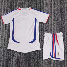 Camiseta Francia 2ª Equipación Retro 2006 Niño Kit