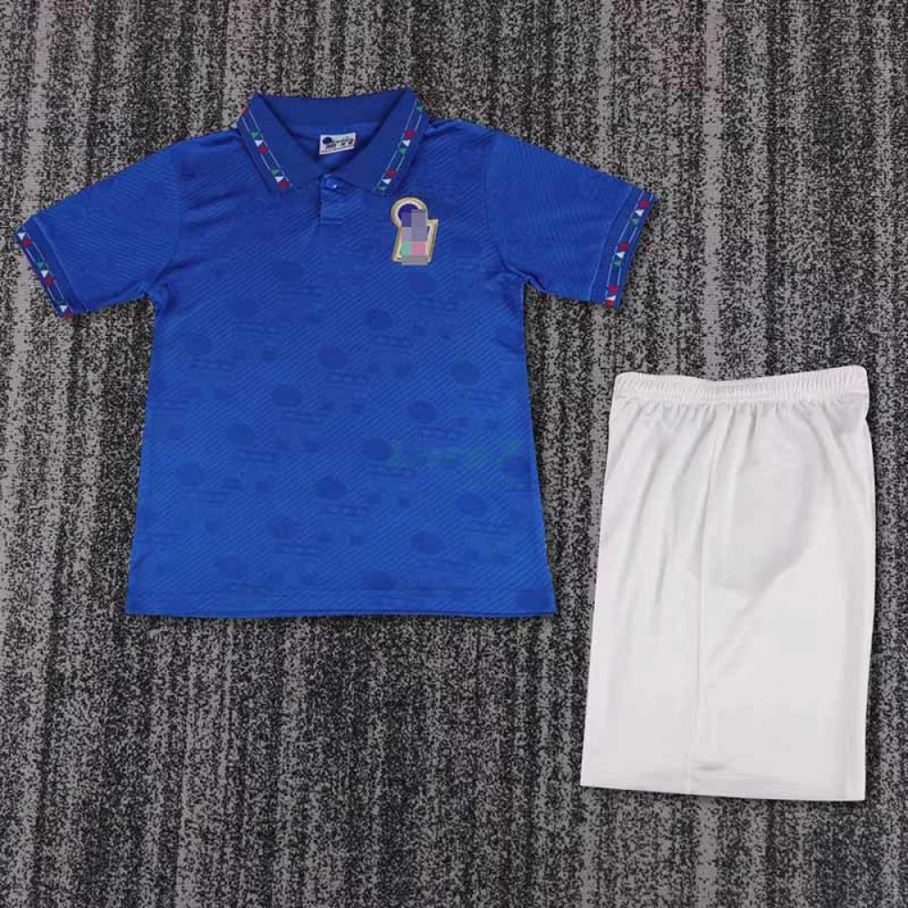 Camiseta Italia 1ª Equipación Retro 1994 Niño Kit