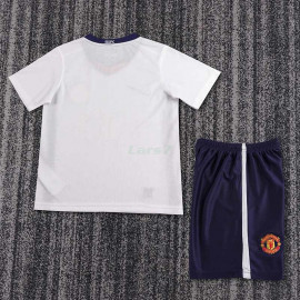 Camiseta Manchester United 2ª Equipación Retro 2008/09 Niño Kit