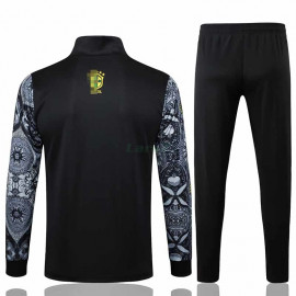 Chandal Brasil 2024 Gris/Negro