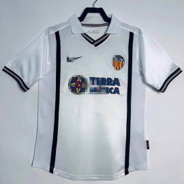 Camiseta Valencia CF 1ª Equipación Retro 2000/01