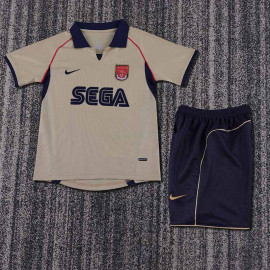 Camiseta Arsenal 2ª Equipación Retro 2001/02 Niño Kit