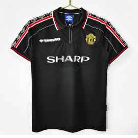 Camiseta Manchester United Negro Retro 1998