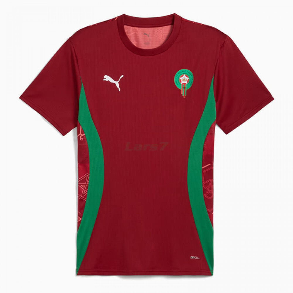 Camiseta Marruecos 2025 Pre-Match Rojo