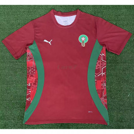 Camiseta Marruecos 2025 Pre-Match Rojo