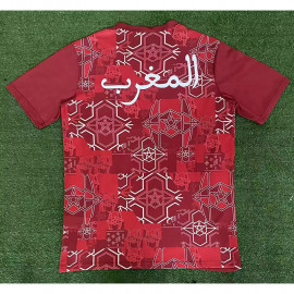 Camiseta Marruecos 2025 Pre-Match Rojo