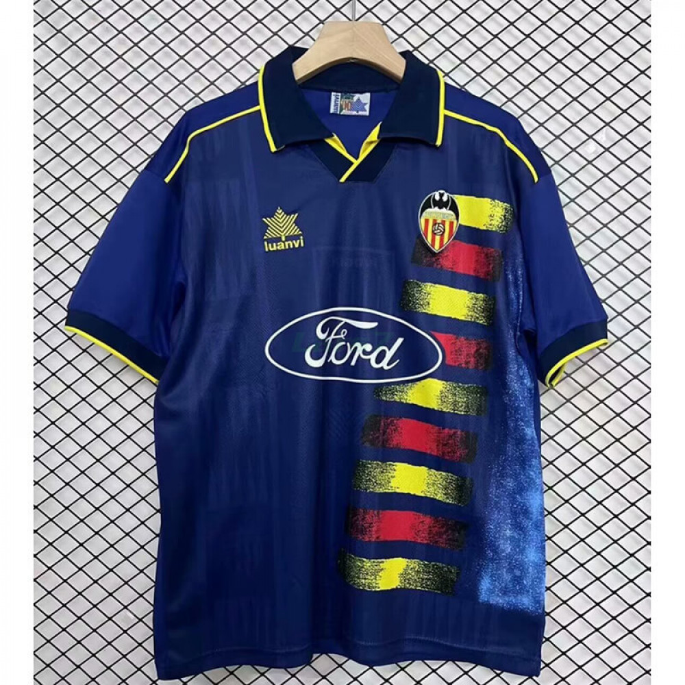 Camiseta Valencia CF 2ª Equipación Retro 1996/97