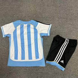 Camiseta Argentina 1ª Equipación Retro 2006 Niño Kit