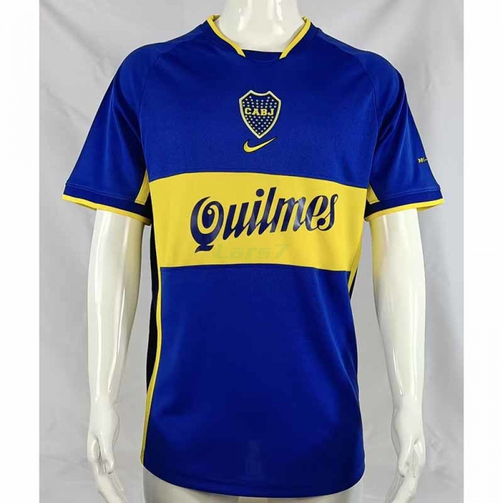 Camiseta Boca Juniors 1ª Equipación Retro 2001/02