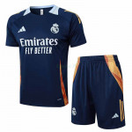 Camiseta de Entrenamiento Real Madrid 2024/2025 Kit Azul Marino/Amarillo