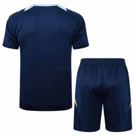 Camiseta de Entrenamiento Real Madrid 2024/2025 Kit Azul Marino/Amarillo