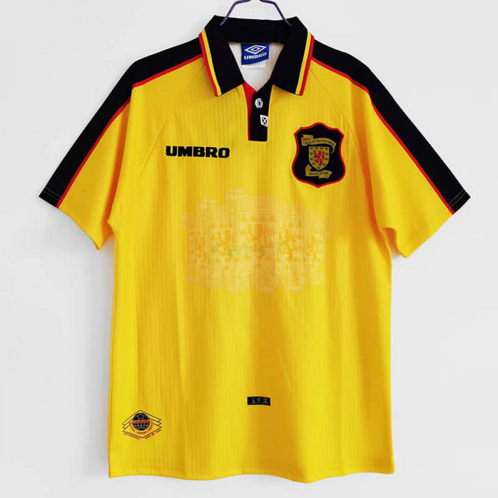 Camiseta Escocia 2ª Equipación Retro 1997