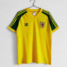 Camiseta Gales 2ª Equipación Retro 1980