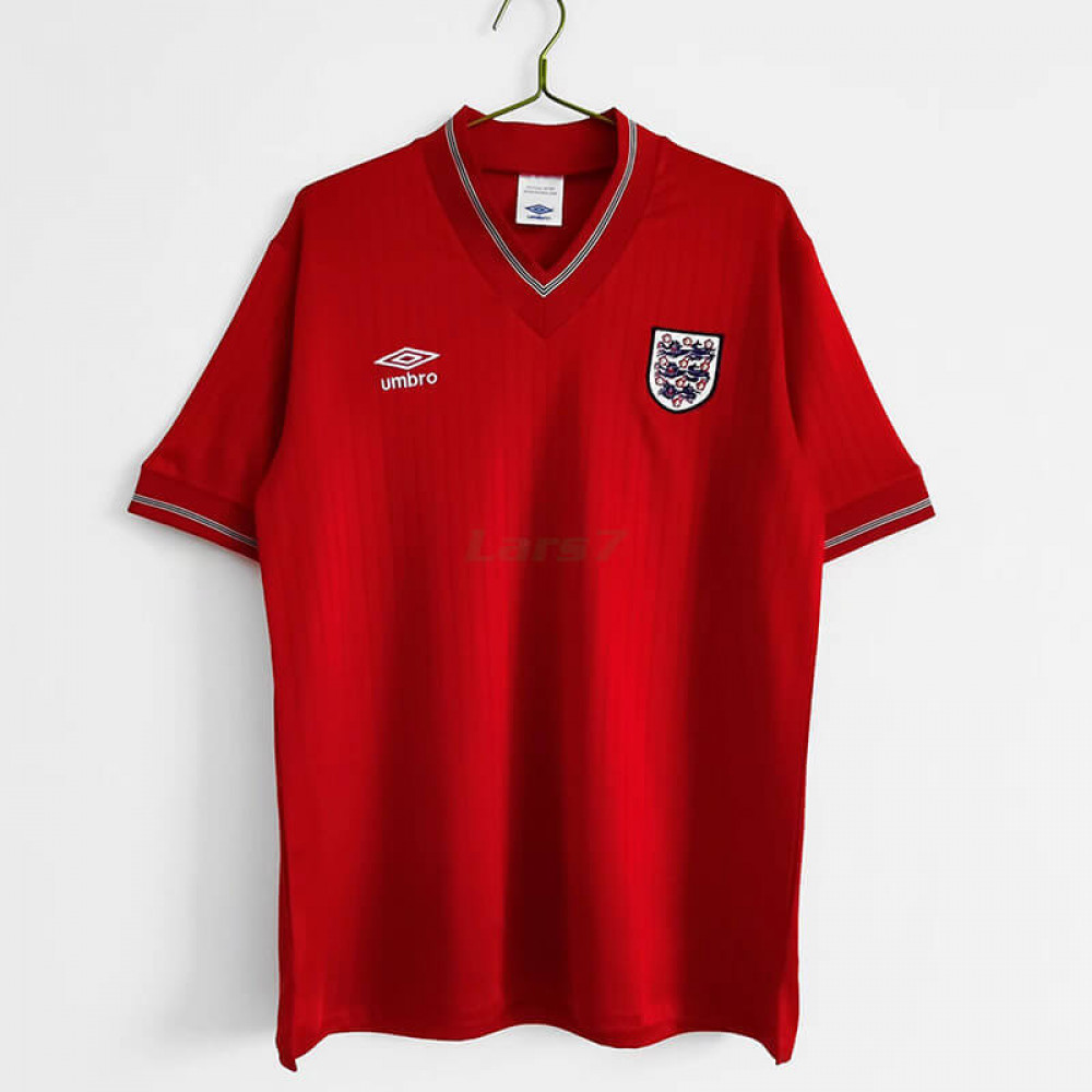 Camiseta Inglaterra 2ª Equipación Retro 1984/87