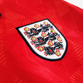 Camiseta Inglaterra 2ª Equipación Retro 1990