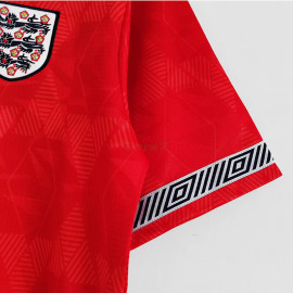 Camiseta Inglaterra 2ª Equipación Retro 1990