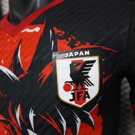 Camiseta Japón 2024 Dragon Ball Negro/Rojo (EDICIÓN JUGADOR)