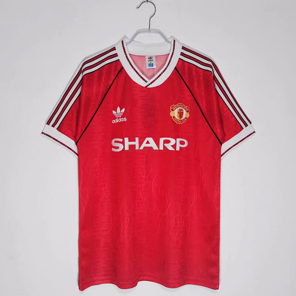 Camiseta Manchester United 1ª Equipación Retro 1991/92