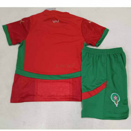 Camiseta Marruecos 1ª Equipación 2025 Niño Kit