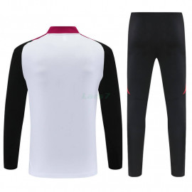 Sudadera de Entrenamiento Manchester United 2024/2025 Kit Blanco/Negro