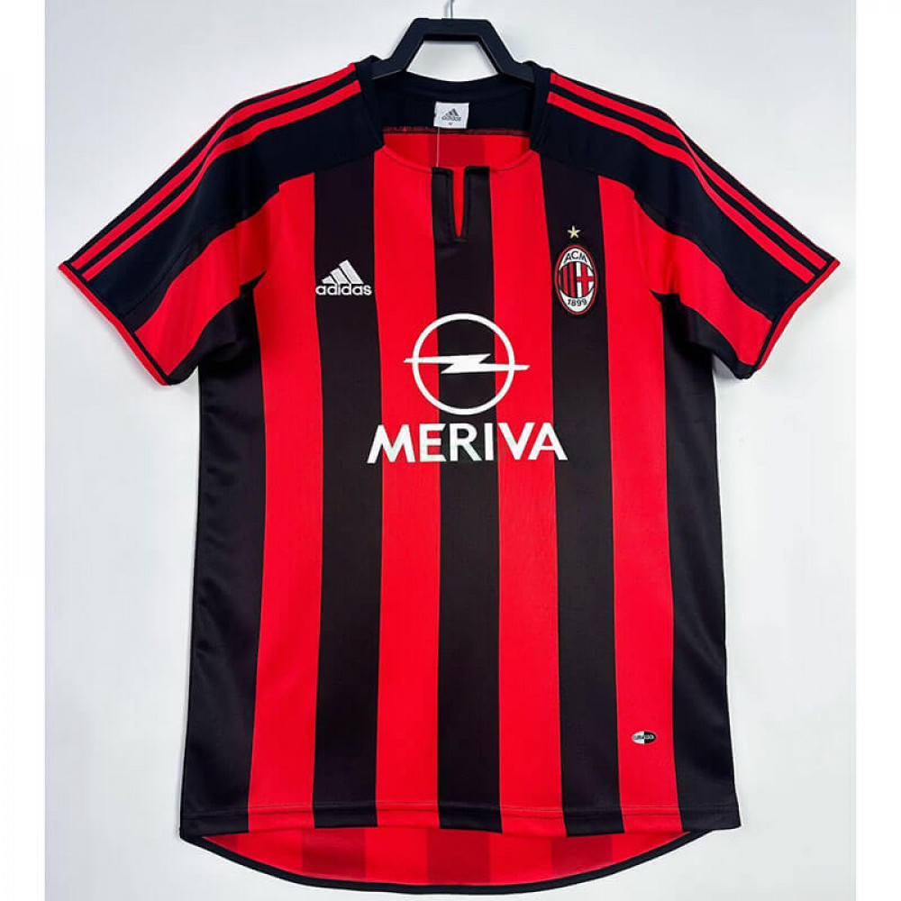 Camiseta AC Milan 1ª Equipación Retro 2003/04