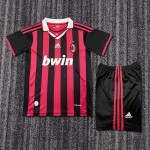 Camiseta AC Milan 1ª Equipación Retro 2009/10 Niño Kit