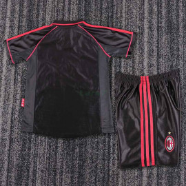 Camiseta AC Milan 3ª Equipación Retro 1998/99 Niño Kit