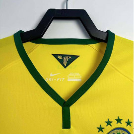 Camiseta Brasil 1ª Equipación Retro 2014