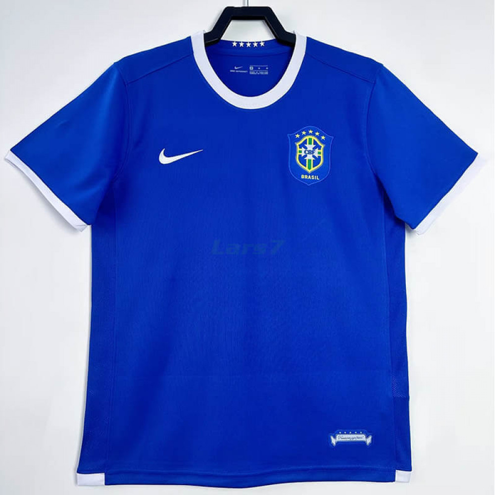 Camiseta Brasil 2ª Equipación Retro 2006