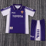 Camiseta Fiorentina 1ª Equipación Retro 1999/00 Niño Kit