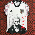 Camiseta Japón 2024 Roronoa Zoro Blanco