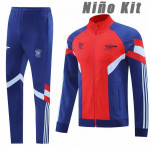 Chandal Arsenal 2024/2025 Niño Rojo/Azul