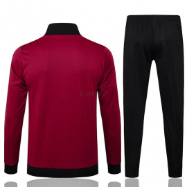 Chandal Manchester United 2024/2025 Niño Rojo/Negro