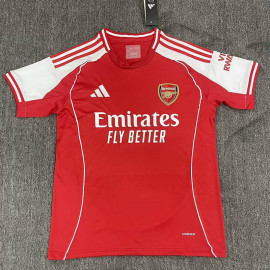 Camiseta Arsenal 2025/2026 Rojo/Blanco