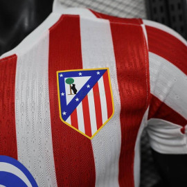 Camiseta Atlético de Madrid 2025/2026 Rojo/Blanco (EDICIÓN JUGADOR)