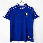 Camiseta Brasil 2ª Equipación Retro 1998