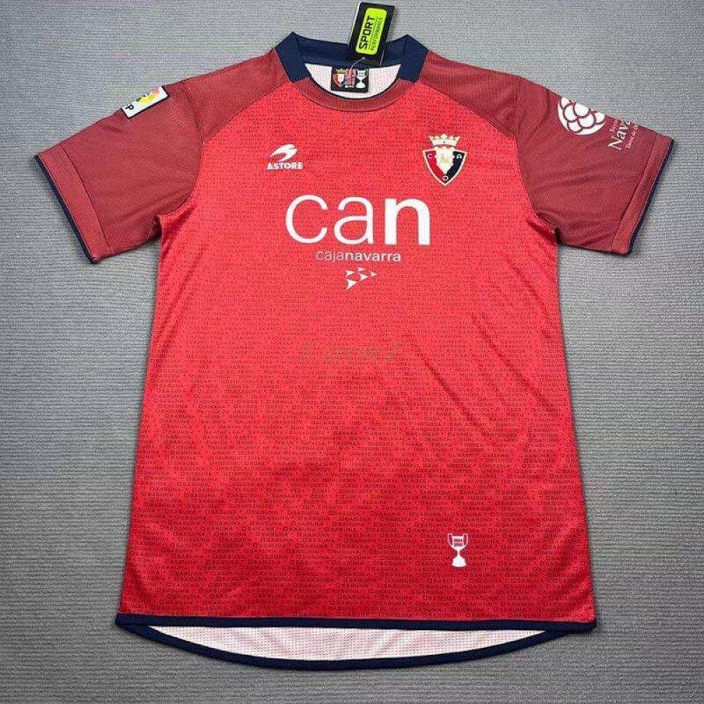 Camiseta Osasuna Rojo Retro 2004/05