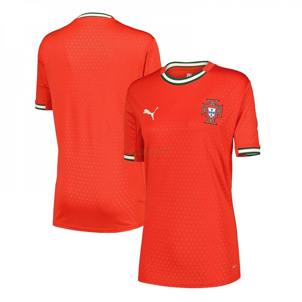 Camiseta Portugal 1ª Equipación 2025 Mujer