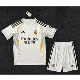 Camiseta Real Madrid 2025/2026 Blanco/Gris