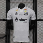 Camiseta Santos FC 2025/2026 Blanco (EDICIÓN JUGADOR)